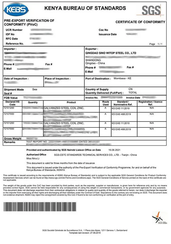 KEBS-Certification