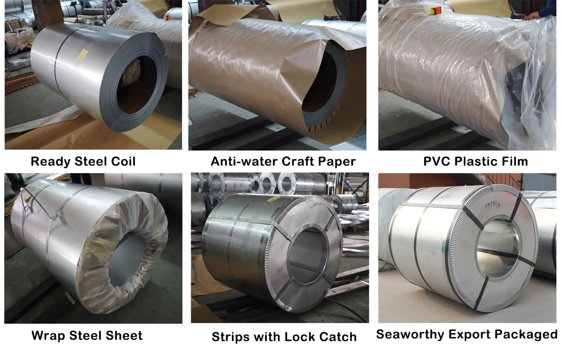 Steel coil Packaged Details