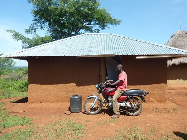 Galvanized roofing sheet in Africa
