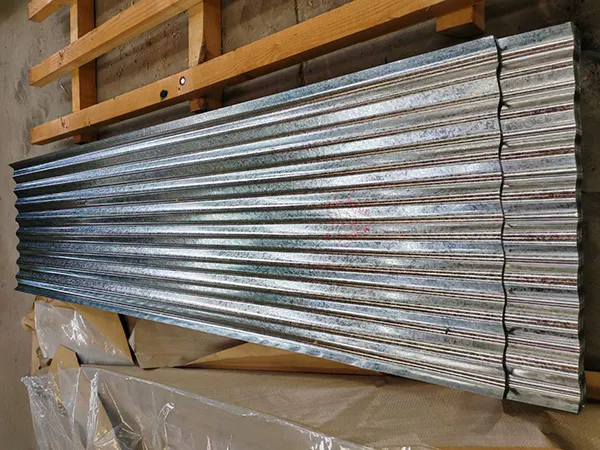 Galvanized steel roofing sheet