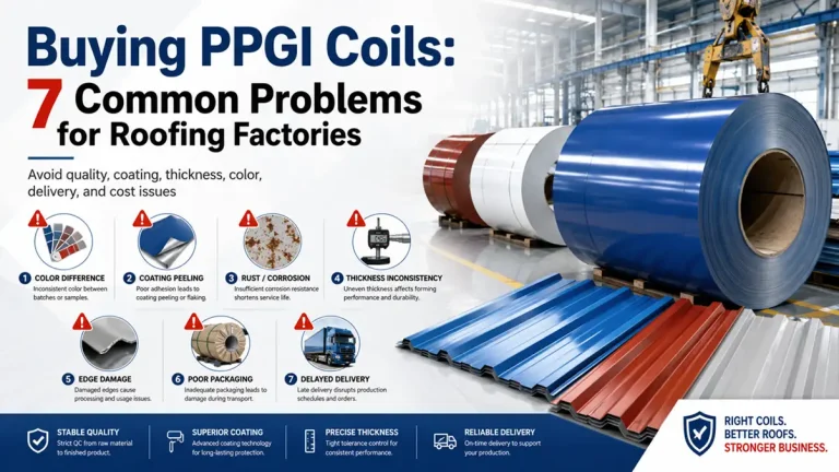 Buying PPGI Coils 7 Common Problems for Roofing Factories