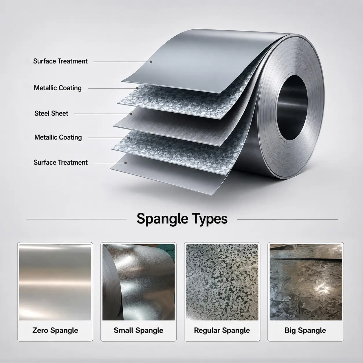 Galvanized steel sharpe