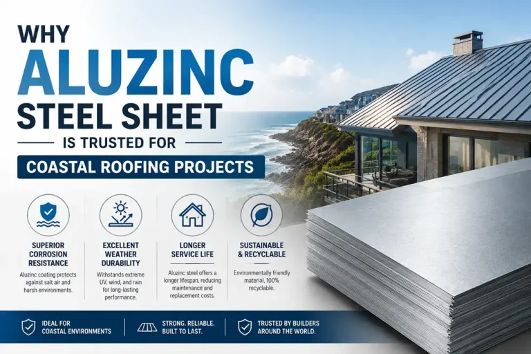 Why Aluzinc Steel Sheet Is Trusted for Coastal Roofing Projects