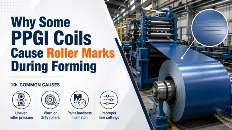 Why Some PPGI Coils Cause Roller Marks During Forming